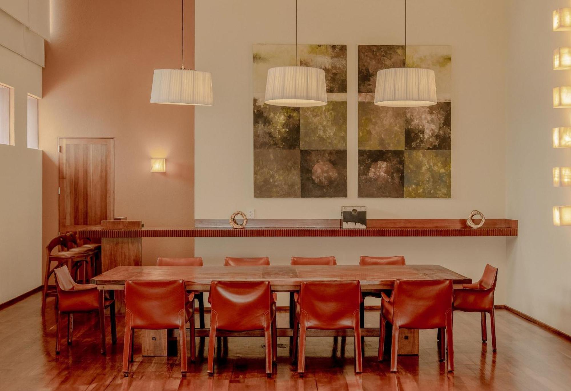Camino Real Monterrey Otel San Pedro Garza Garcia Dış mekan fotoğraf Dining room